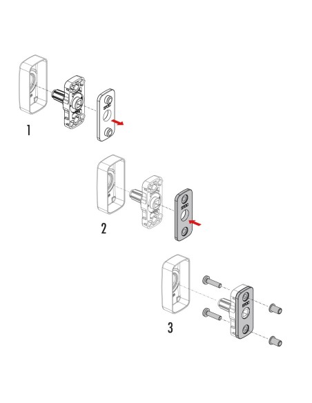 KIT SIRIUS DE FIJACION CON TUERCAS REMACHABLES REF K0771-03