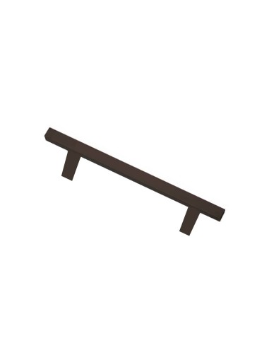 TIRADOR NEGRO CUADRADO DESPLAZADO 25X25X500MM...