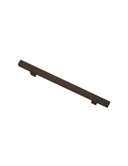 TIRADOR NEGRO CUADRADO RECTO 25X25X500MM REF EQ-M831