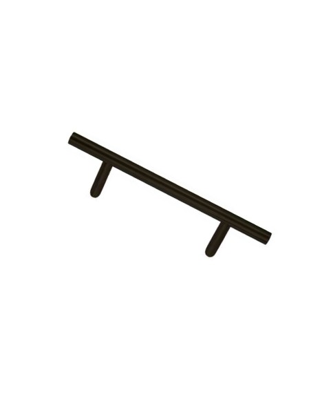 TIRADOR NEGRO REDONDO DESPLAZADO 30X500MM REF EQ-M810