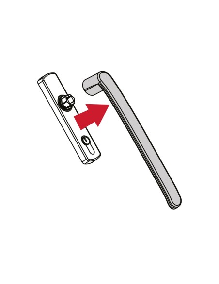 MANILLON SIRIUS ELEVABLE LACADO PLATA REF 231291