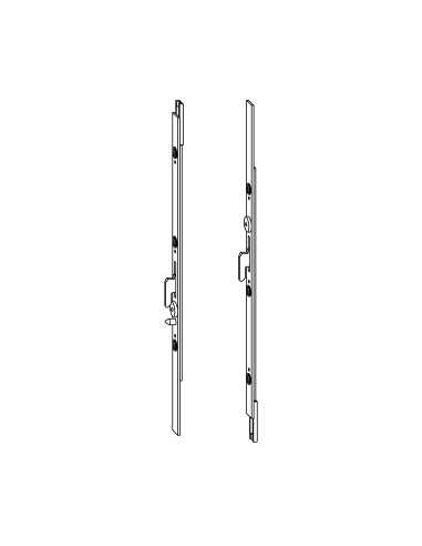 JUEGO PROL.CS INF./SUP. GRIS L/INOX