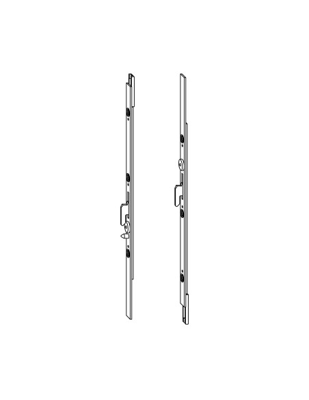 JUEGO PROL.CS INF./SUP. GRIS L/INOX