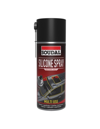 SILICONE SPRAY TRANSPARENTE BOTE 400 ML.