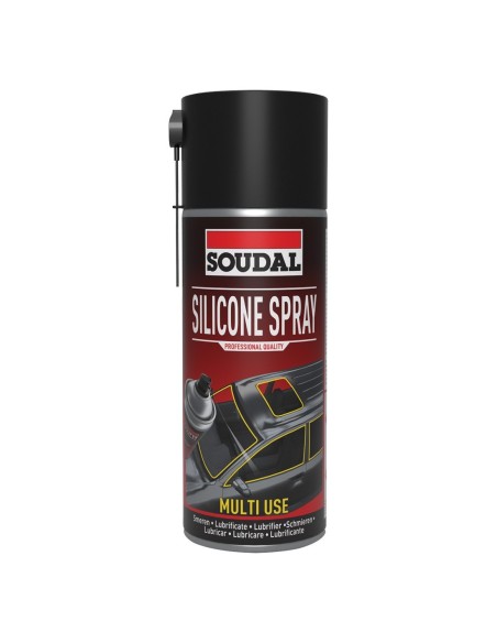 SILICONE SPRAY TRANSPARENTE BOTE 400 ML.