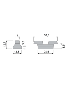 CONTRACIERRE S/P-92, ALUPROM 24 Y ELITE PUERTA REF C-9001