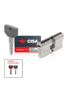 CILINDRO LLAVE SEGURIDAD ANTIBUMPING  ASIXP8 PRO  FUNCION...
