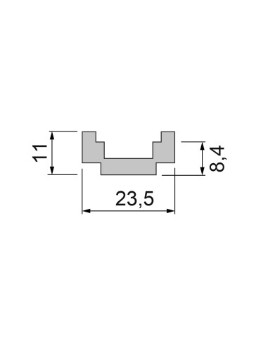CALZO PARA CIERRE MULTIPUNTO REF 140-24-EZ (3601404) (SOPENA 0756513)