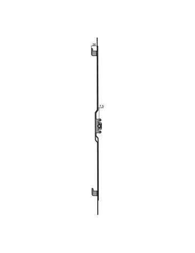MULTIPUNTO AGUJA 7,5MM GANCHO 20MM L600 (SOPENA 0826121)