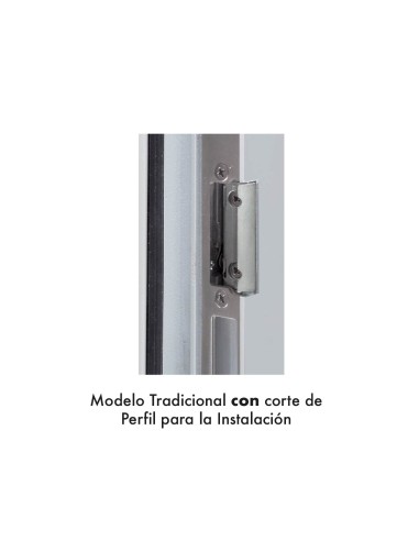 CERRADERO  ABREPUERTAS ELECTRICO ESPECIAL PRECARGA  SERIE 99 PRELOAD  LARGO FRENTE 25MM INOX Y MVT REF 99-2 PL ABDF 400/MX