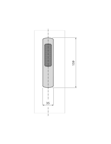 U ERO ATRIA 9.5 PRISIONEROS TRANSVERSALES LACADO INOX REF 232493