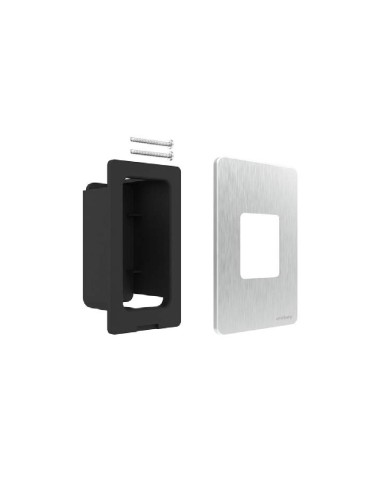EMBELLECEDOR ACERO INOX (EKEY DLINE HUELLA DIGITAL)  REF 201111