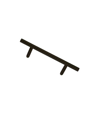 TIRADOR NEGRO REDONDO DESPLAZADO 30X800MM REF EQ-M810
