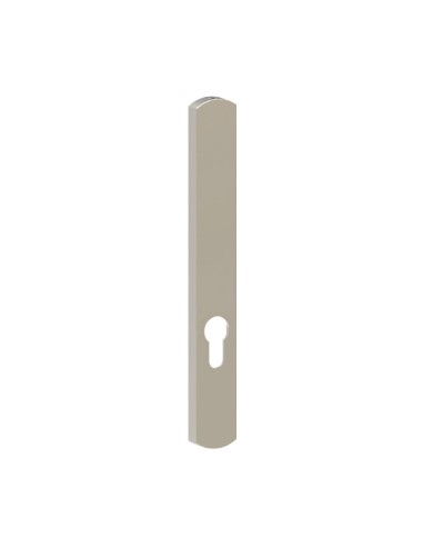 ESCUDO KLIMT CON BOCALLAVE A 85MM ANODIZADO PLATA REF EKLI-CON-PL