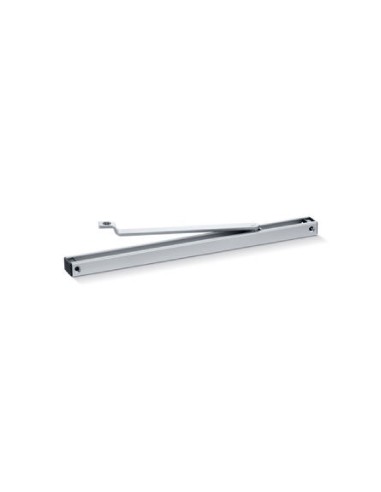 GUIA DESLIZANTE CIERRAPUERTAS TS 1500 G PLATA SIN RETENCION REF 101885