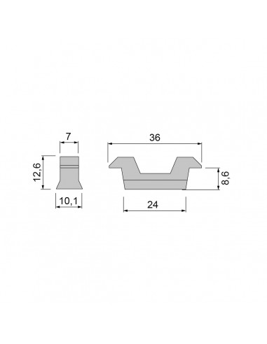 CONTRACIERRE S/2300, S/400 ALUGOM Y S/ELITE VENTANA REF C 9022