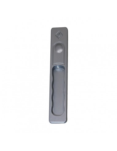 TIRADOR EMBUTIDO FAST LOCK CLIPADO LACADO PLATA REF 6397.10 