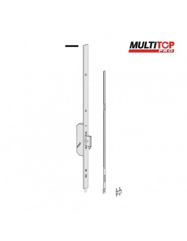 KIT PROLONGADOR SUPERIOR PARA CERRADURA MULTITOP PRO, FRENTE PLANO REF 1.06444.56.0