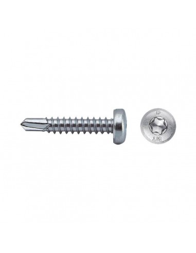 Tornillo A85S punta broca cabeza alomada impronta SIT  3,5x13 cincado  500UDS/C 